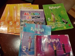 Libros de texto 5 de primaria