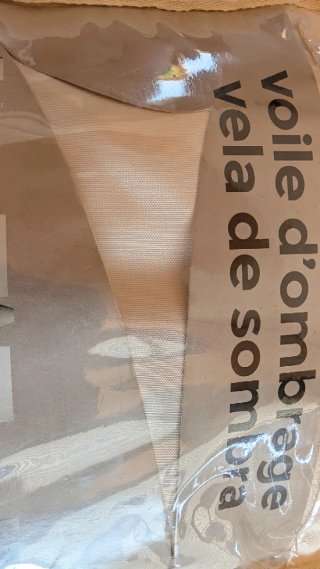 Toldo o Vela de sombra