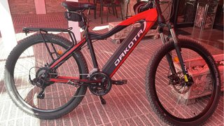 Bicicleta Eléctrica Dakota Roja