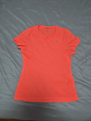 Camiseta deportiva Kalenji naranja