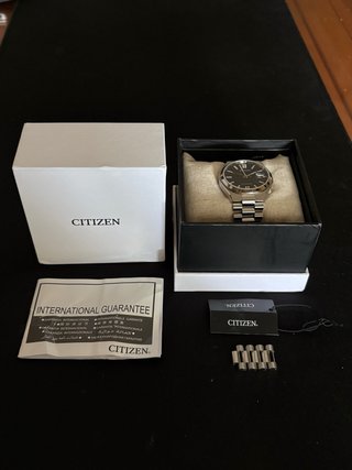 Citizen Tsuyosa Automático Negro
