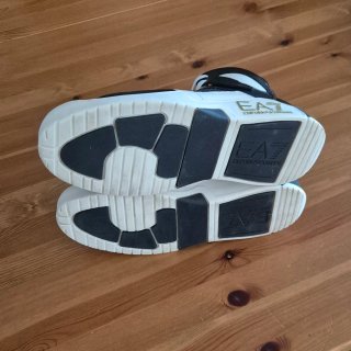 Zapatillas Emporio Armani Negras y Blancas