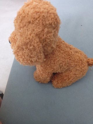 Peluche perro marrón
