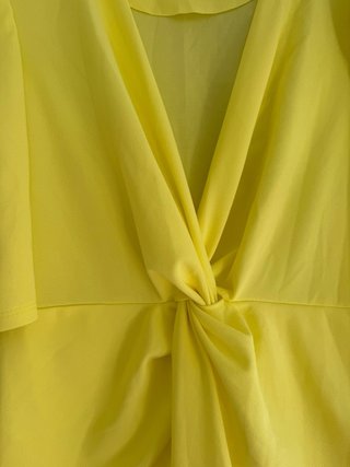 Vestido amarillo talla S/M