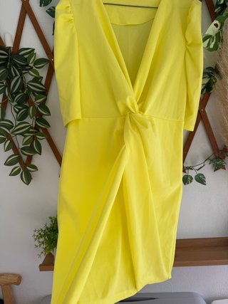 Vestido amarillo talla S/M