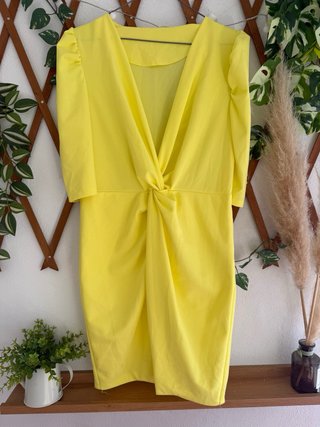 Vestido amarillo talla S/M