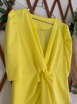 Vestido amarillo talla S/M