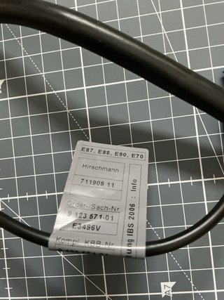 Cable Masa Negativo BMW con Sensor IBS
