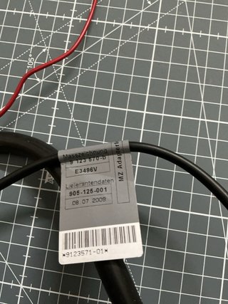 Cable Masa Negativo BMW con Sensor IBS