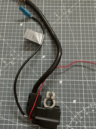Cable Masa Negativo BMW con Sensor IBS