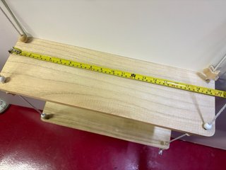 Estantería Columpio Madera 2 Niveles