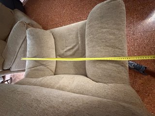 Sofá 3 Plazas + 2 Sillones Confort Beige