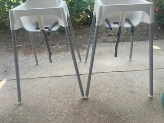 2 Tronas Ikea para bebé