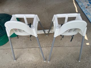 2 Tronas Ikea para bebé
