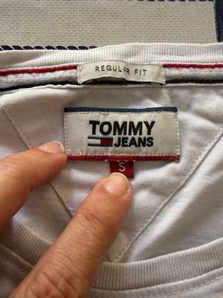 Camiseta Tommy Hilfiger Blanca Talla S