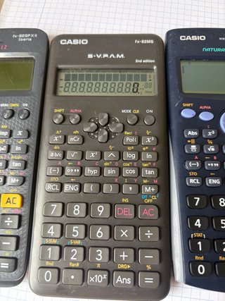 Pack 3 Calculadoras Científicas Casio