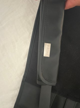 Mochila Rains Piel Negra