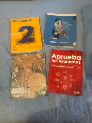 Se venden libros segunda mano 2 eso