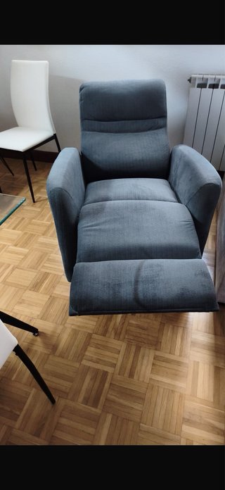 Sofá Relax Eléctrico Gris Tela