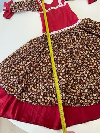 285 Vestido Rociero Multicolor