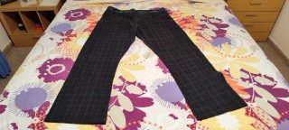 Pantalón Desigual Cuadros Talla 44