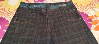 Pantalón Desigual Cuadros Talla 44