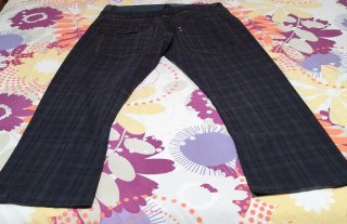 Pantalón Desigual Cuadros Talla 44