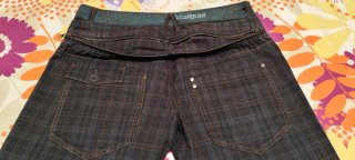 Pantalón Desigual Cuadros Talla 44