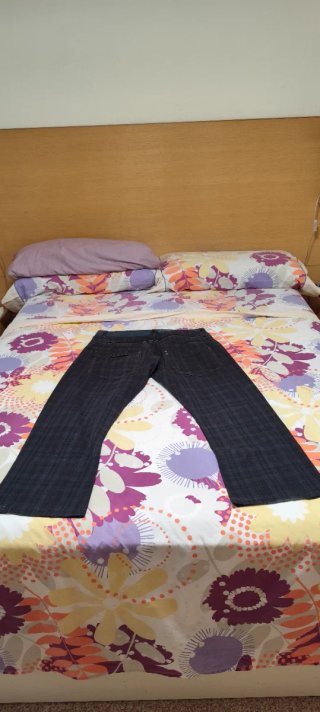 Pantalón Desigual Cuadros Talla 44