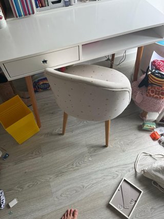 Cama casita infantil + escritorio y silla de Maiso