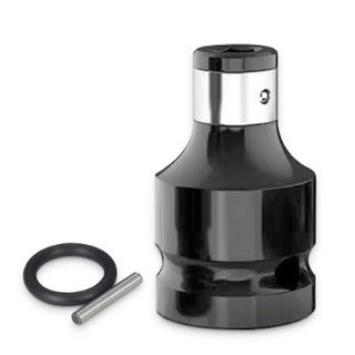 Adaptador 1/2 a Hexagonal 1/4 Negro