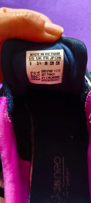 Zapatillas Adidas Mujer/Niña Azul y Rosa