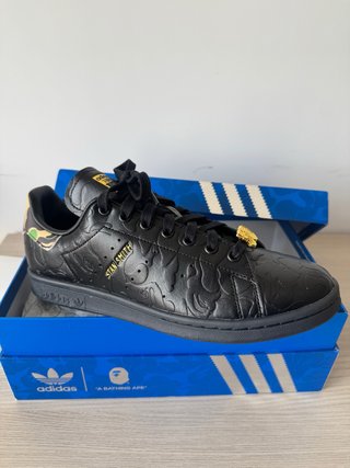 Adidas Stan Smith x BAPE 30 Aniversario Negra/Oro