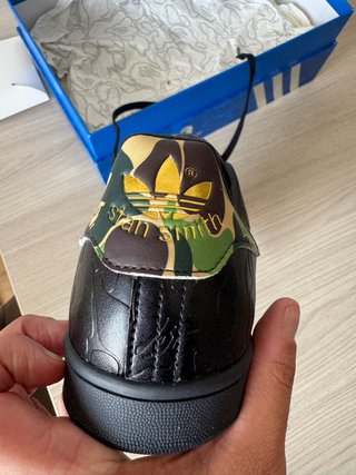 Adidas Stan Smith x BAPE 30 Aniversario Negra/Oro