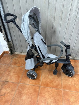 Triciclo Paseo Kinderkraft Gris