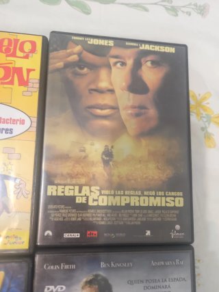 Lote 6 Películas DVD (Animación y Acción)