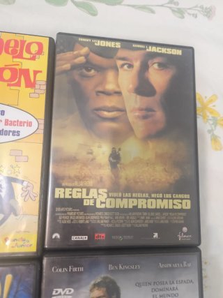 Lote 6 Películas DVD (Animación y Acción)