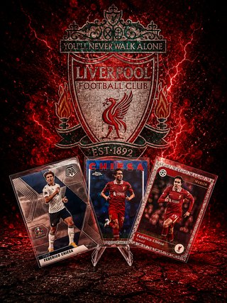 Lote Tarjetas Federico Chiesa Liverpool/Italia
