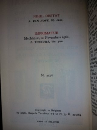 1962 Sunday Missal
