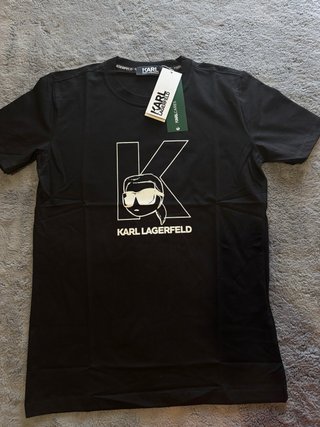 Camiseta Karl Lagerfeld Negra