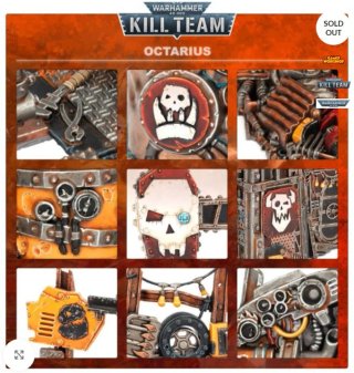 Escenografía Kill Team Octarius Warhammer nueva