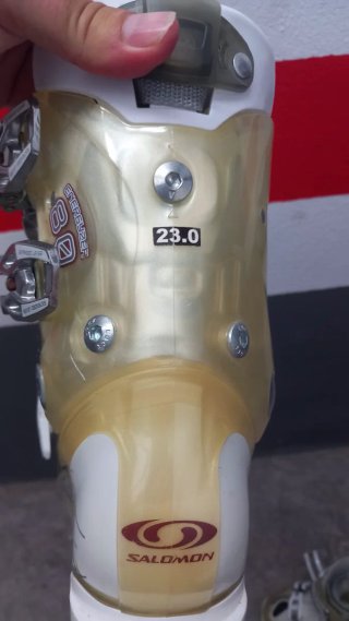 Botas de Esquí Salomon 23.0 Medida suela 280.mm.