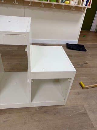 Mueble Escalera Almacenaje Blanco IKEA