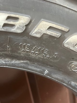 BFGoodrich All Terrain 225/75R16 115/112S