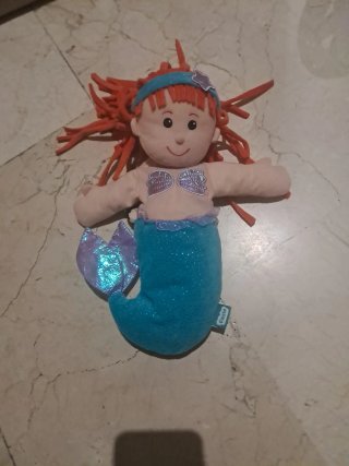 Marioneta La Sirenita con personajes.