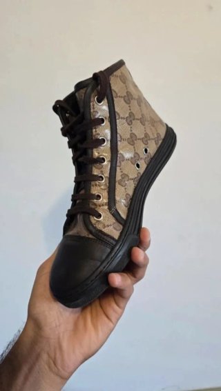 Sneakers Gucci GG Monogram Canvas Alte Tg 36
