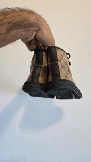Sneakers Gucci GG Monogram Canvas Alte Tg 36