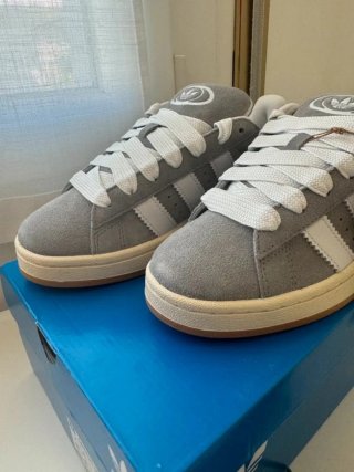 Adidas Campus Gris Talla 39 Nuevas