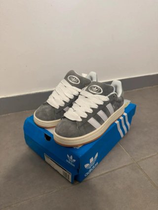 Adidas Campus Grises Talla 38.5 Nuevas