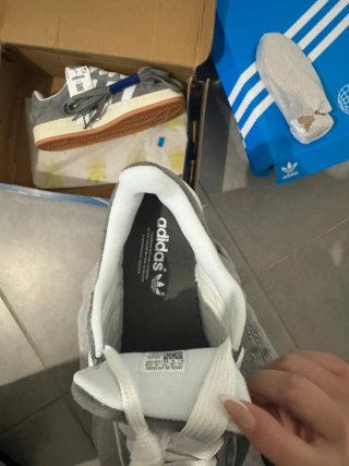 Adidas Campus Grises Talla 38.5 Nuevas